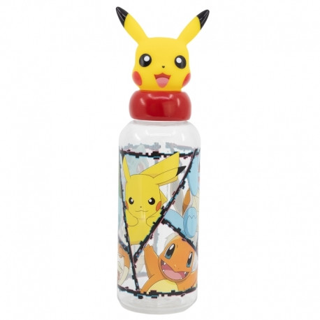 3D MŰANYAG PALACK 560 ML Pokémon Pikachu