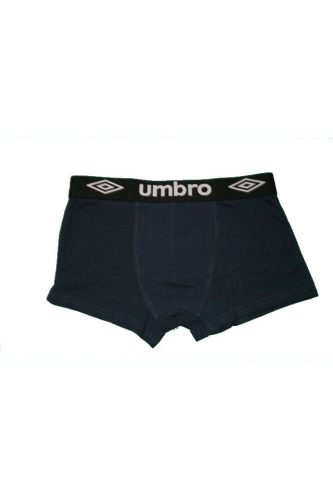 Pánske spodky - bavlnené boxerky - XXL - tmavomodré s čiernou gumou v páse - Umbro