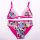 Costume da bagno da ragazza Minnie Mouse - costume da bagno a due pezzi - rosa - 110