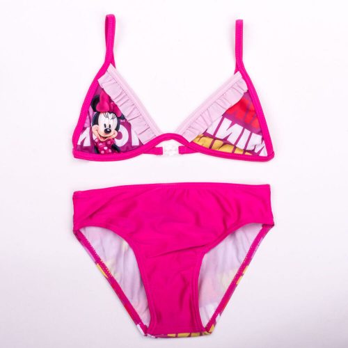 Costum de baie fata Minnie mouse - costum de baie din doua piese - roz - 110