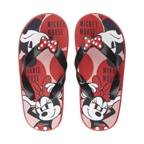 Disney Minnie Mouse Kinder-Flip-Flop-Hausschuhe_26-27