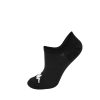 Kappa footies breathable cotton secret socks - 3 pairs/pack - black - 39-42