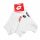 Lotto cotton secret socks - 3 pairs/pack - white - 39-42