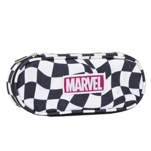 Portapenne Marvel con organizer interno - 23 x 5 cm