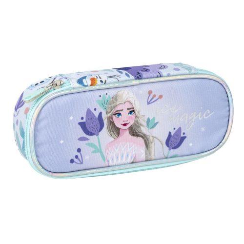 Portapenne Disney Frozen con organizer interno - 23 x 5 cm