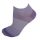 Women's striped secret socks - cotton secret socks - 35-38 - light purple - Evidence