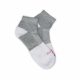 Women's cotton running socks - 35-38 - white-grey - Evidence