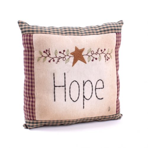 TEXTILPÁRNA "HOPE"    23*23