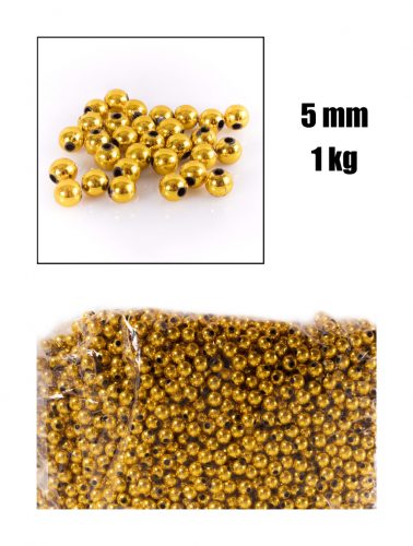 GYÖNGY SÁRGAARANY   5MM/1KG