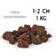 LÁVA KŐ BARNA1-2CM/1KG/HÁLÓ