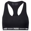 Puma sports bra with Y-style back - black - M