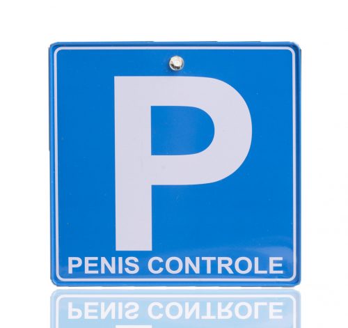 KRESZTÁBLA PENIS CONTROLE