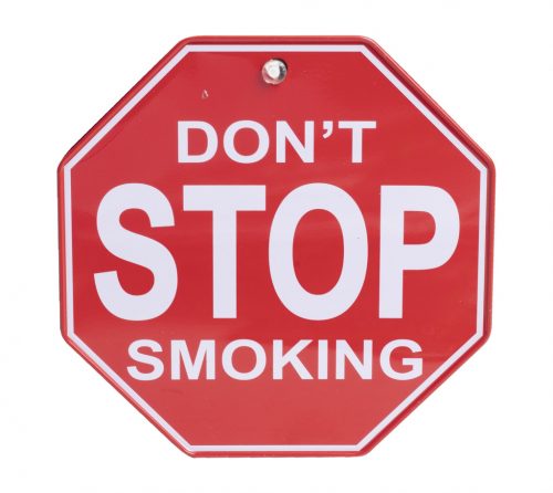 KRESZT.DON'T STOP SMOKING