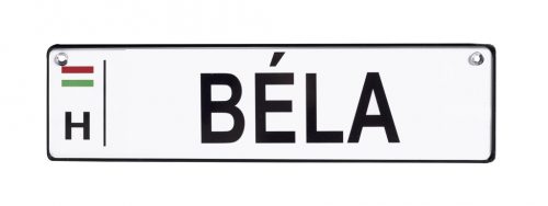 KRESZTÁBLA "BÉLA"