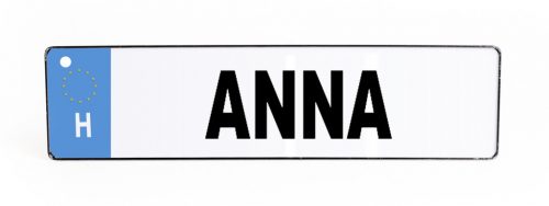 KRESZTÁBLA "ANNA"