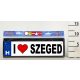 KRESZTÁBLA "I LOVE SZEGED"