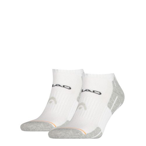 Head unisex performance sneaker - breathable secret socks with semi-plush sole - 2 pairs/pack - white - 39-42