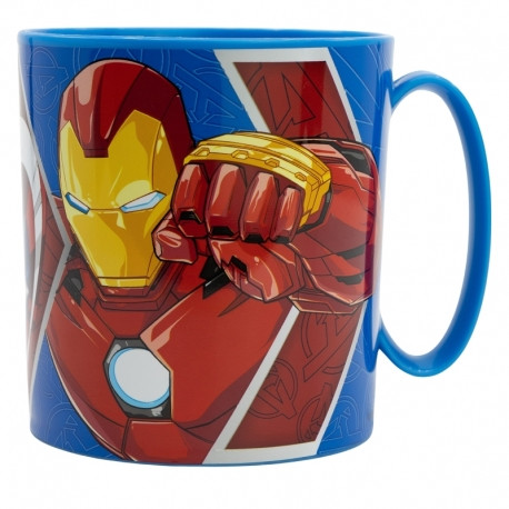 Mikrózható műanyag bögre 390 ML AVENGERS VASEMBER