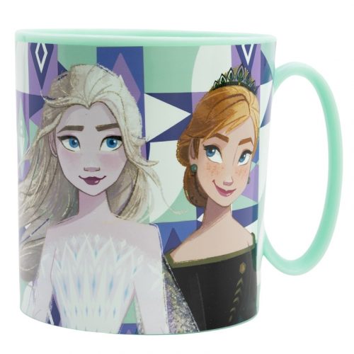 Cana din plastic pentru microunde Disney Frozen - 390 ml