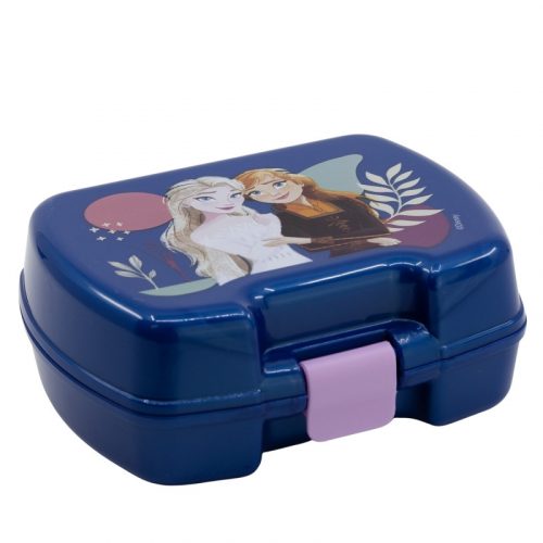 Plastový mini sendvičový box na občerstvenie Disney Frozen