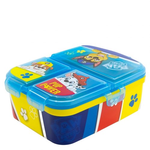 Paw Patrol multi-compartment plastic sandwich box