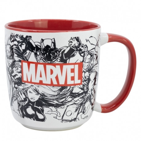 KERÁMIA ELIT BÖGRE 415 ML AJÁNDÉKDOBOZBAN MARVEL MINTÁS