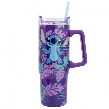 SZIGETELT ROZSDAMENTES ACÉL XL UTAZÓ BÖGRE 940 ML STITCH