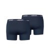 Mutande da uomo Head Microfiber - boxer in microfibra - confezione da 2 pezzi - blu - M