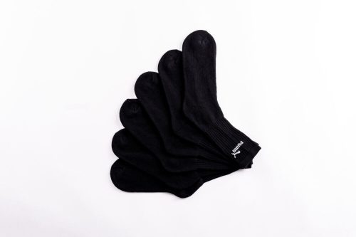 Puma unisex cotton sports socks - 3 pairs - 39-42 - black