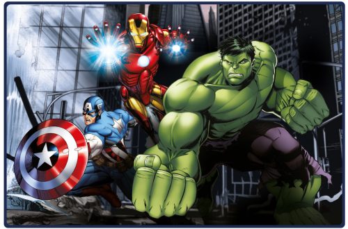 Uscita bagno Avengers, tappeto - 50 x 80 cm