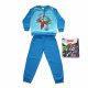 Long thin cotton children's pajamas - Avengers - with Iron Man pattern - Jersey - medium blue - 128