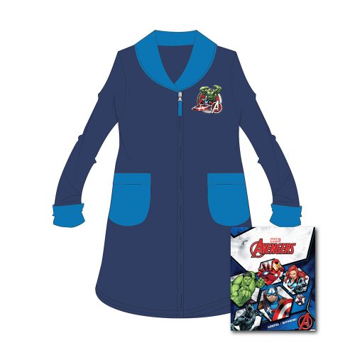 Children's robe - coral - Avengers - 104 - dark blue