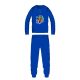 Avengers winter cotton children's pajamas - interlock pajamas - medium blue - 110