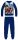 Avengers fleece pajamas - winter thick children's pajamas - dark blue - 122