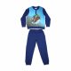 Winter flannel children's pajamas - Avengers - dark blue - 104