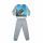 Winter-Flanell-Kinderpyjama – Avengers – Grau – 116