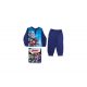 Long thin cotton children's pajamas - Avengers - 98 - dark blue