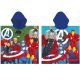 Avengers children's poncho - dark blue with hood - 55x110