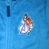 Children's warm robe - Coral - Avengers - medium blue - 104