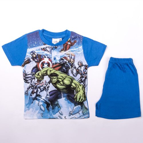 Kurzarm-Kinderpyjama aus Baumwolle – Avengers – Ultron