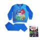 Winter cotton children's pajamas - Avengers - medium blue - 116