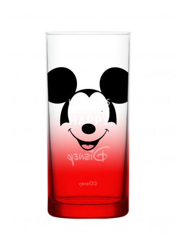 Mickey egér prémium üveg pohár - 290ml