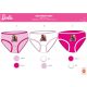 Barbie girl's panties - 3-piece cotton panties - 98-104