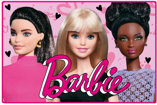 Tappeto Barbie uscita bagno - 80 x 120 cm