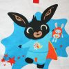 Pijamale lungi subțiri din bumbac pentru copii - Bing bunny - Jersey - roșu - 116