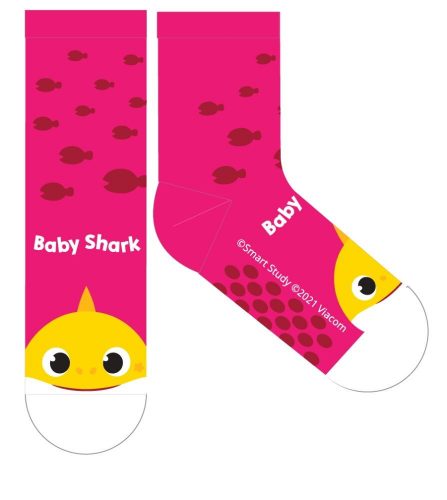 Baby Shark rutschfeste Thermo-Plüsch-Socken für Kinder