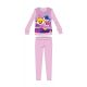 Baby Shark winter cotton children's pajamas - interlock pajamas - light pink - 116