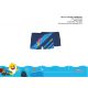 Boxer da bagno per bambino Baby Shark - blu scuro - 86