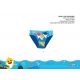 Fondo da bagno Baby Shark per ragazzi - blu medio - 116