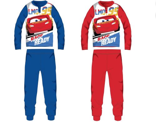 Disney Cars cotton jersey children's pajamas - medium blue - 122